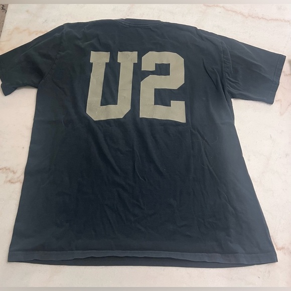 Vintage Black 2005 U2 Vertigo Concert Tour T-Shirt Rock Music Size XL - Picture 2 of 7